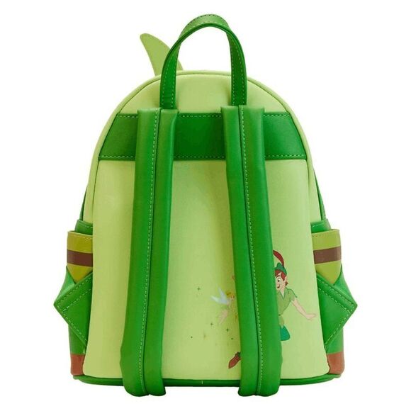 Loungefly Peter Pan and Tinker Bell Cosplay Backpack with Coin Purse - Picture 3 of 4